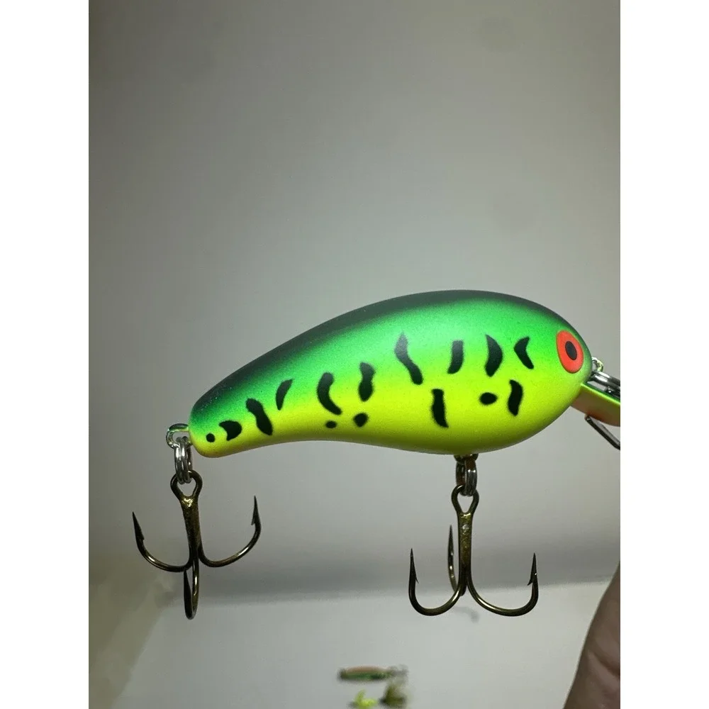 Cotton Cordell 318 Crankbait Fire Tiger Fishing Lure Bass Vintage